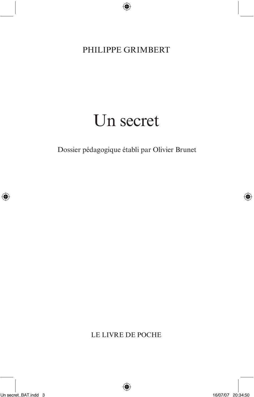un secret grimbert pdf